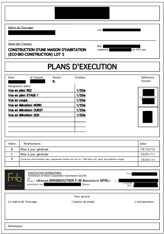 Exemple de plan d’installation de chantier en pdf.